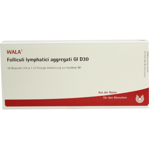 Verpackungsbild(Packshot) von FOLLICULI LYMPHATICI aggregati GL D 30 Ampullen