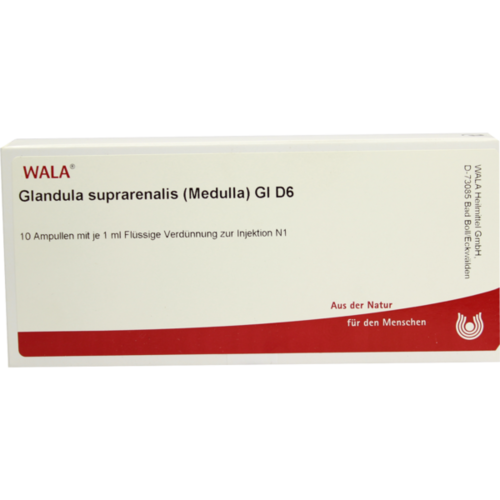 Verpackungsbild(Packshot) von GLANDULA SUPRARENALES Medulla GL D 6 Ampullen
