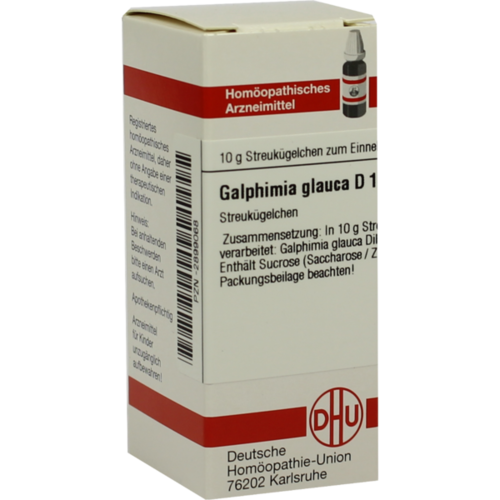 Verpackungsbild(Packshot) von GALPHIMIA GLAUCA D 12 Globuli