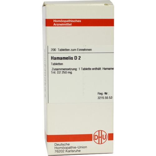 Verpackungsbild(Packshot) von HAMAMELIS D 2 Tabletten