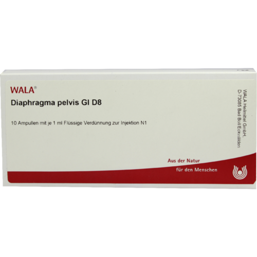 Verpackungsbild(Packshot) von DIAPHRAGMA PELVIS GL D 8 Ampullen