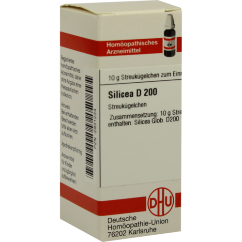 Verpackungsbild(Packshot) von SILICEA D 200 Globuli