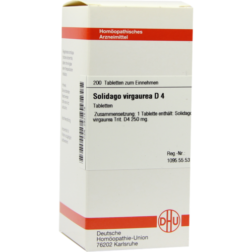 Verpackungsbild(Packshot) von SOLIDAGO VIRGAUREA D 4 Tabletten