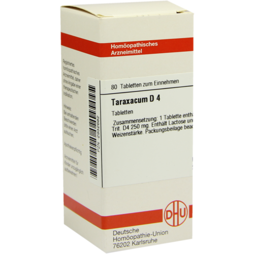 Verpackungsbild(Packshot) von TARAXACUM D 4 Tabletten