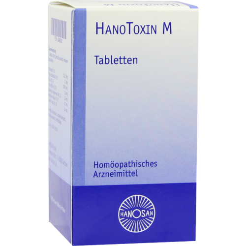 Verpackungsbild(Packshot) von HANOTOXIN M Tabletten