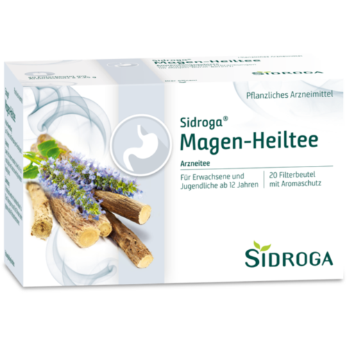 Verpackungsbild(Packshot) von SIDROGA Magen-Heiltee Filterbeutel