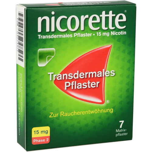 Verpackungsbild(Packshot) von NICORETTE TX Pflaster 15 mg