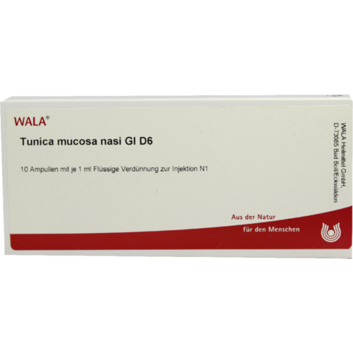 Verpackungsbild(Packshot) von TUNICA mucosa nasi GL D 6 Ampullen