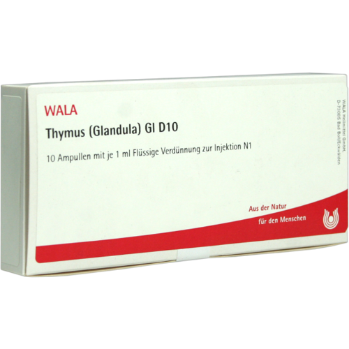 Verpackungsbild(Packshot) von THYMUS GLANDULA GL D 10 Ampullen