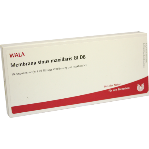 Verpackungsbild(Packshot) von MEMBRANA sinus maxillaris GL D 8 Ampullen