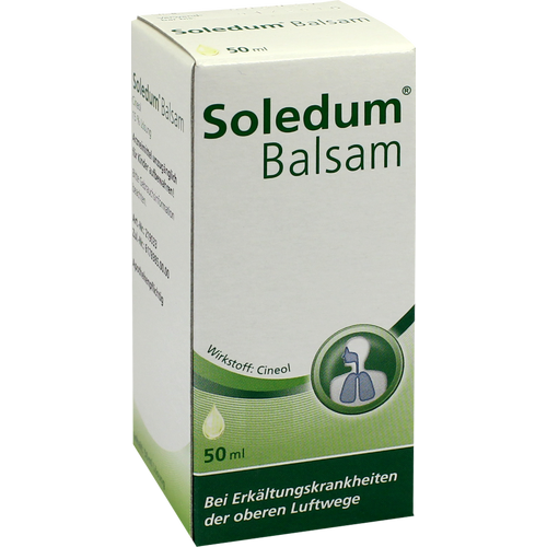 Verpackungsbild(Packshot) von SOLEDUM Balsam flüssig