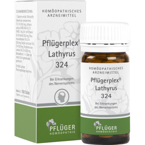 Verpackungsbild(Packshot) von PFLÜGERPLEX Lathyrus 324 Tabletten