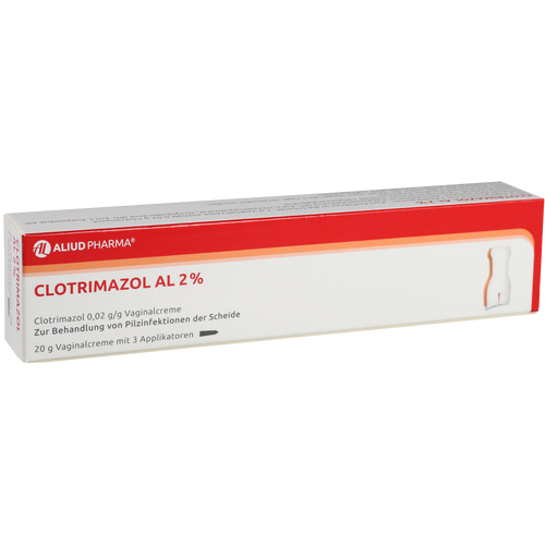Verpackungsbild(Packshot) von CLOTRIMAZOL AL 2% Vaginalcreme