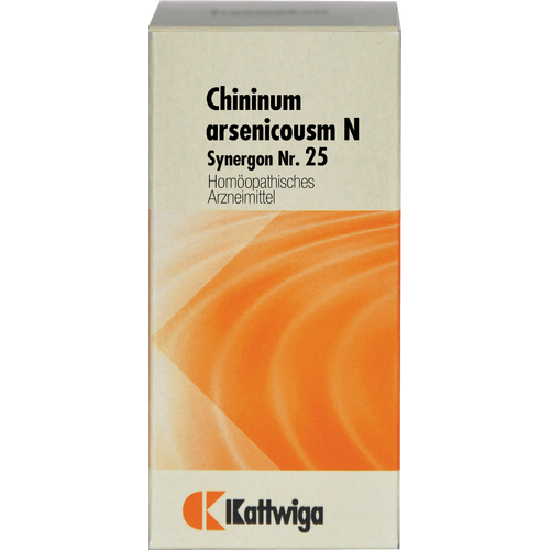 Verpackungsbild(Packshot) von SYNERGON KOMPLEX 25 Chininum arsenicosum N Tabl.