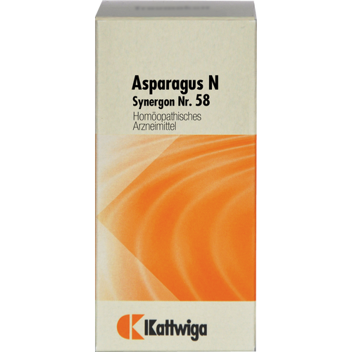 Verpackungsbild(Packshot) von SYNERGON KOMPLEX 58 Asparagus N Tabletten