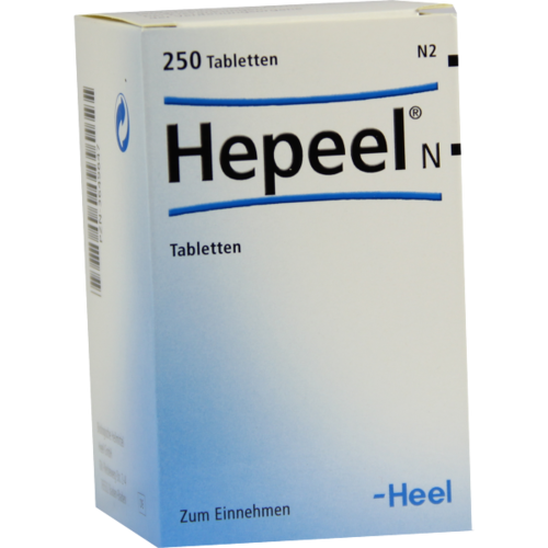 Verpackungsbild(Packshot) von HEPEEL N Tabletten