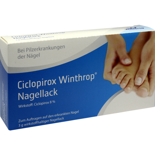 Verpackungsbild(Packshot) von CICLOPIROX Winthrop Nagellack
