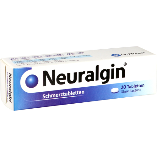 Verpackungsbild(Packshot) von NEURALGIN Tabletten