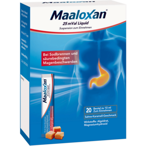 Verpackungsbild(Packshot) von MAALOXAN 25 mVal Liquid