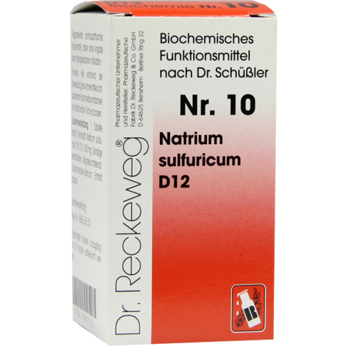 Verpackungsbild(Packshot) von BIOCHEMIE 10 Natrium sulfuricum D 12 Tabletten