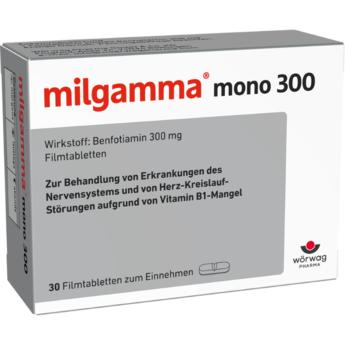 Verpackungsbild(Packshot) von MILGAMMA mono 300 Filmtabletten
