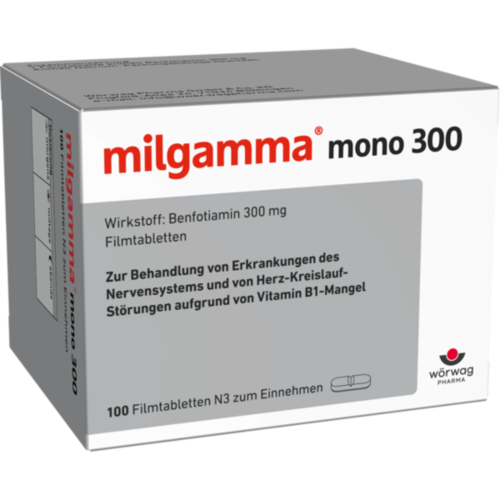Verpackungsbild(Packshot) von MILGAMMA mono 300 Filmtabletten