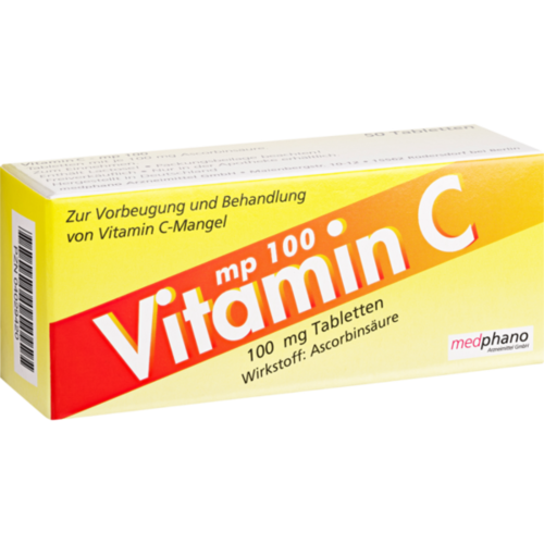 Verpackungsbild(Packshot) von VITAMIN C 100 mg Dragees
