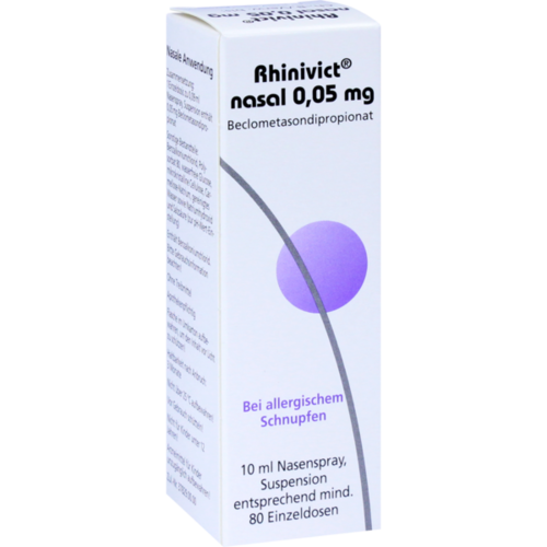 Verpackungsbild(Packshot) von RHINIVICT nasal 0,05 mg Nasendosierspray