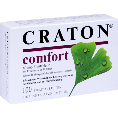 Verpackungsbild(Packshot) von CRATON Comfort Filmtabletten