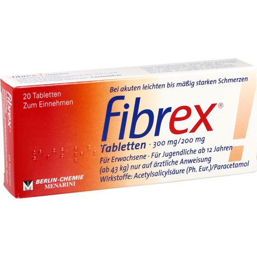 Verpackungsbild(Packshot) von FIBREX Tabletten