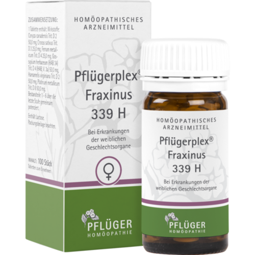 Verpackungsbild(Packshot) von PFLÜGERPLEX Fraxinus 339 H Tabletten