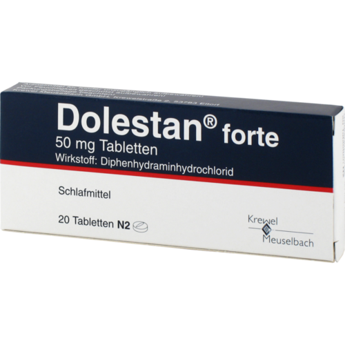 Verpackungsbild(Packshot) von DOLESTAN forte Tabletten