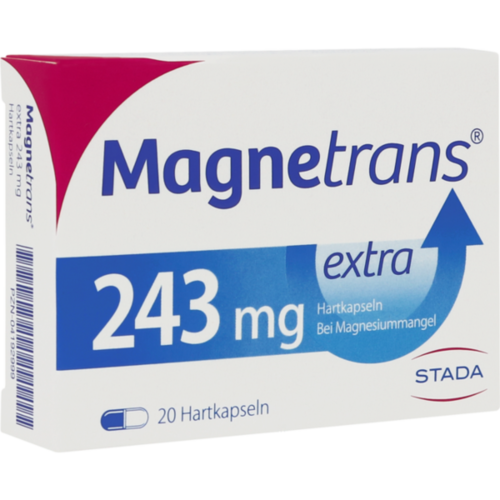Verpackungsbild(Packshot) von MAGNETRANS extra 243 mg Hartkapseln