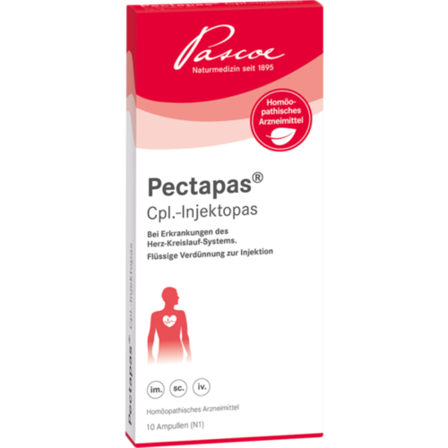 Verpackungsbild(Packshot) von PECTAPAS CPL Injektopas Ampullen