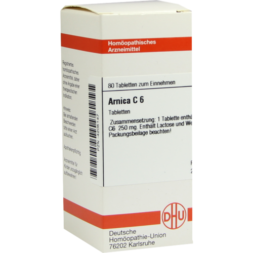 Verpackungsbild(Packshot) von ARNICA C 6 Tabletten