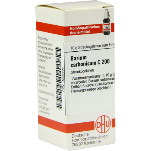 Verpackungsbild(Packshot) von BARIUM CARBONICUM C 200 Globuli