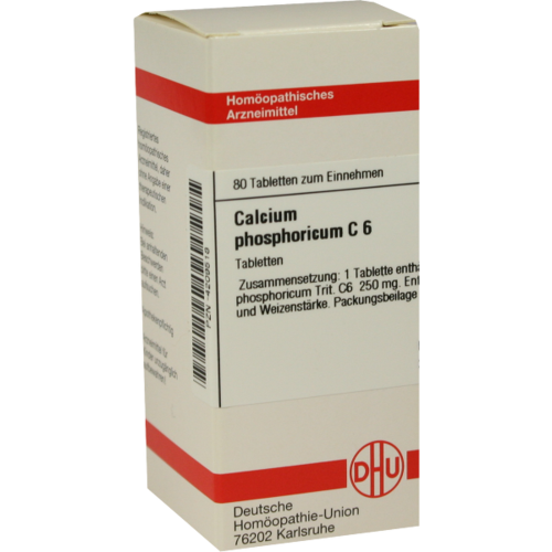 Verpackungsbild(Packshot) von CALCIUM PHOSPHORICUM C 6 Tabletten