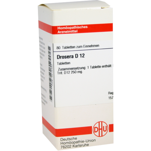Verpackungsbild(Packshot) von DROSERA D 12 Tabletten