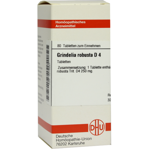 Verpackungsbild(Packshot) von GRINDELIA ROBUSTA D 4 Tabletten