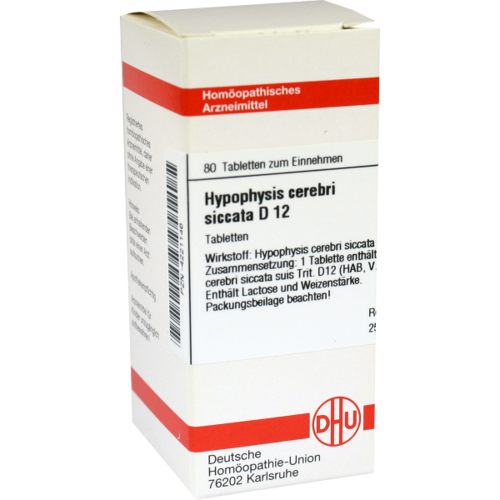 Verpackungsbild(Packshot) von HYPOPHYSIS CEREBRI siccata D 12 Tabletten