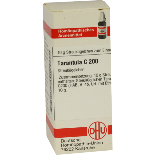 Verpackungsbild(Packshot) von TARANTULA C 200 Globuli