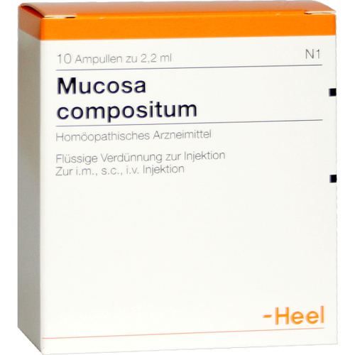 Verpackungsbild(Packshot) von MUCOSA compositum Ampullen
