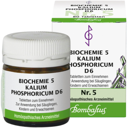 Verpackungsbild(Packshot) von BIOCHEMIE 5 Kalium phosphoricum D 6 Tabletten