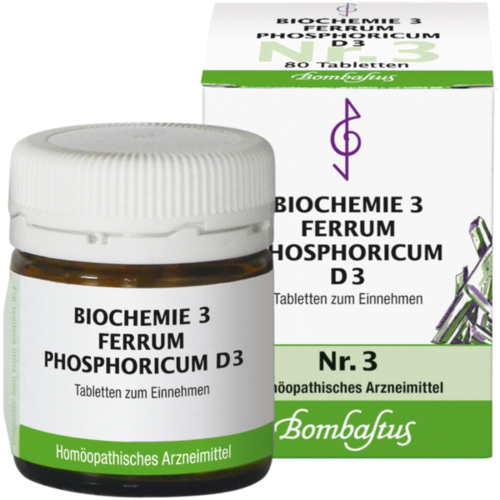 Verpackungsbild(Packshot) von BIOCHEMIE 3 Ferrum phosphoricum D 3 Tabletten
