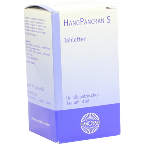 Verpackungsbild(Packshot) von HANOPANCRAN S Tabletten