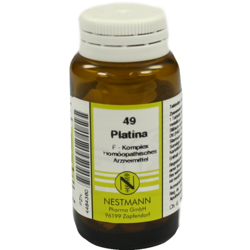 Verpackungsbild(Packshot) von PLATINA F Komplex Nr.49 Tabletten