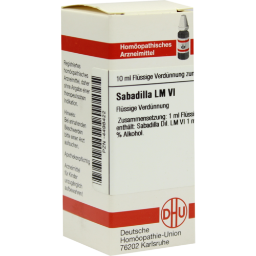 Verpackungsbild(Packshot) von SABADILLA LM VI Dilution