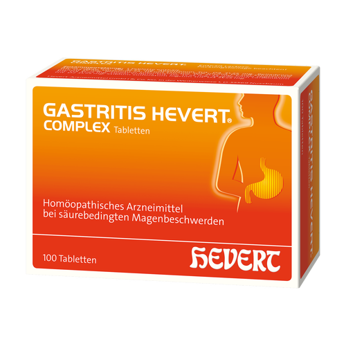 Verpackungsbild(Packshot) von GASTRITIS HEVERT Complex Tabletten
