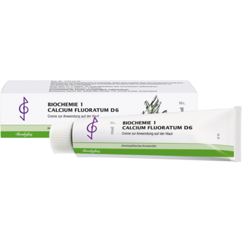 Verpackungsbild(Packshot) von BIOCHEMIE 1 Calcium fluoratum D 6 Creme