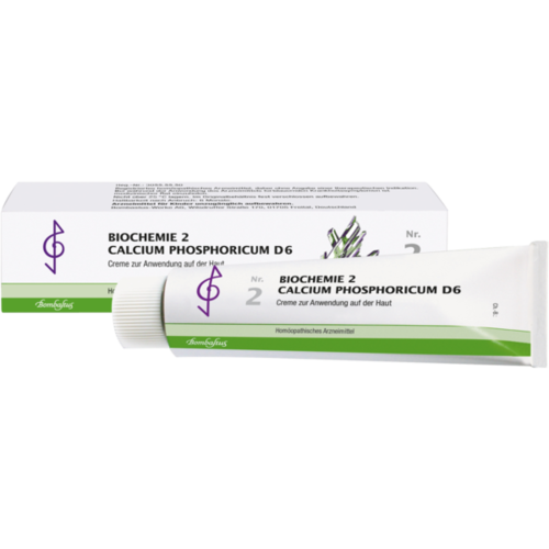 Verpackungsbild(Packshot) von BIOCHEMIE 2 Calcium phosphoricum D 6 Creme